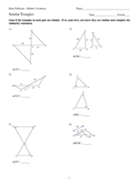 angles in a triangle worksheet kuta